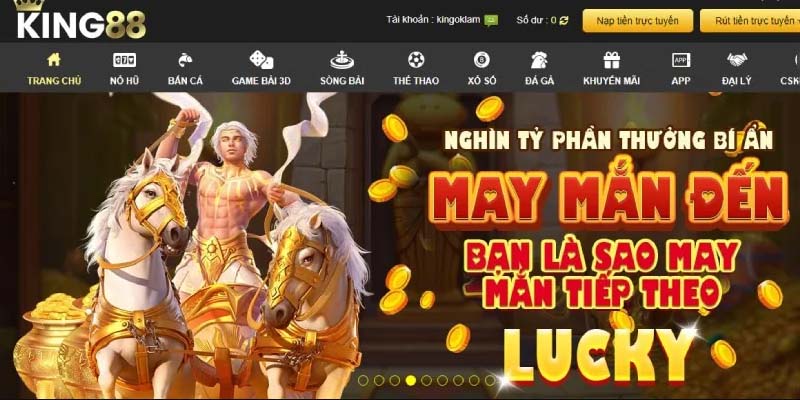 Khám phá link vào King88 chính thức